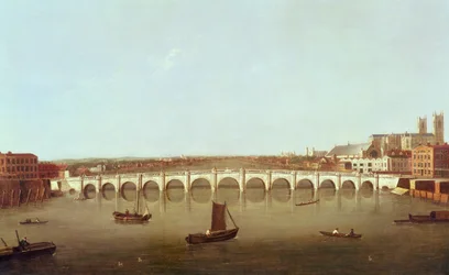 Die Themse bei Westminster